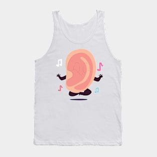 Five Senses - Meditation Ear Tank Top